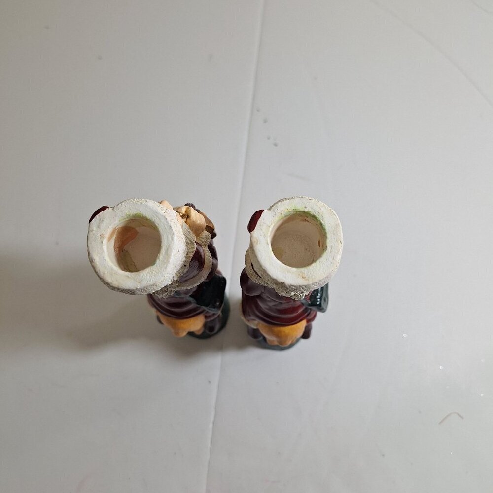 Old World Santa Candlestick - Picture 6 of 6